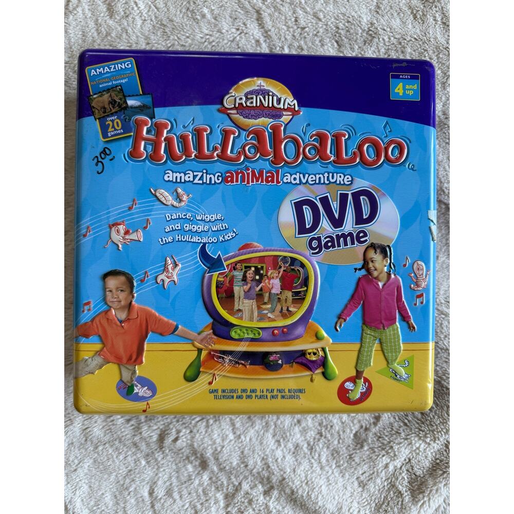 Cranium Hullabaloo Amazing Animal Adventure DVD Game